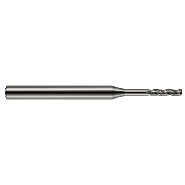 Harvey Tool Miniature End Mill - 3 Flute - Square, 0.0620" (1/16) 876662